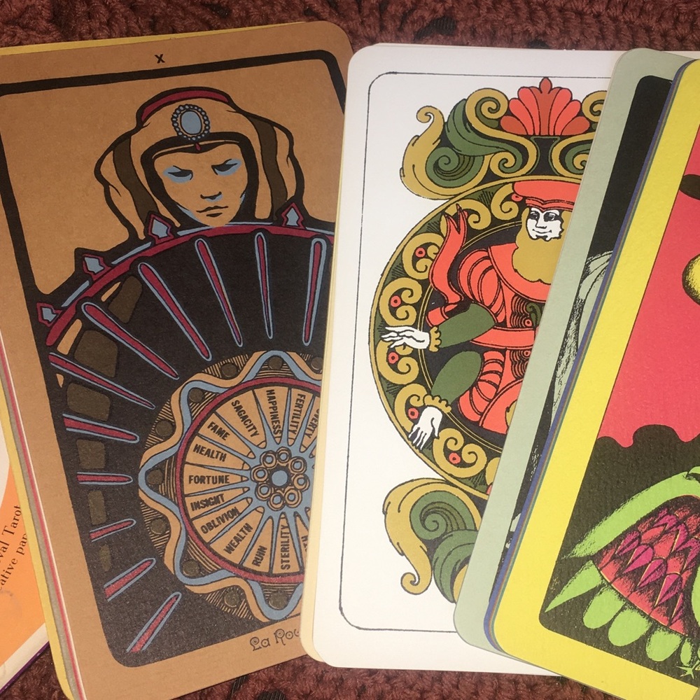 Linweave Tarot Deck 1967 original printing